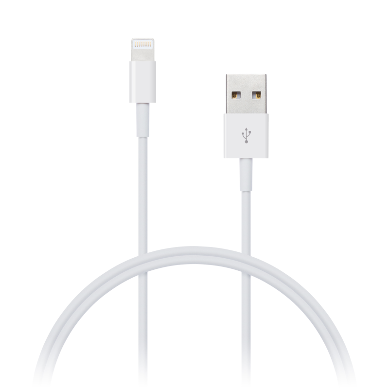 Wirez USB-A -> Lightning WHITE