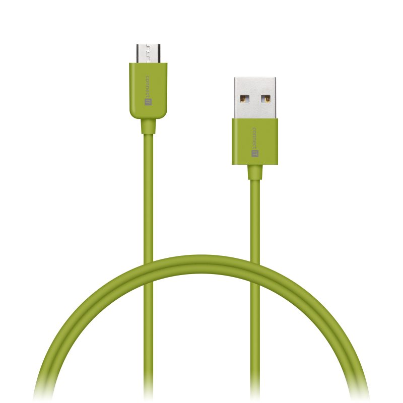 Wirez Colorz USB-A -> Micro-USB VERDE