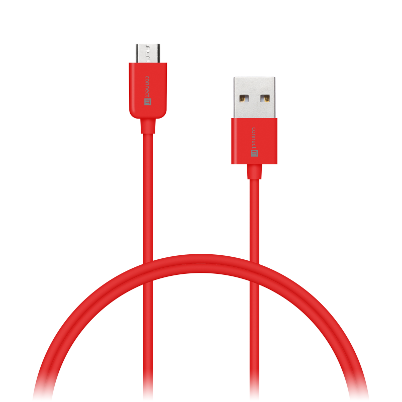 Wirez Colorz USB-A -&gt; Micro-USB RED
