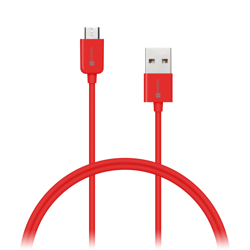 Wirez Colorz USB-A -> Micro-USB ROJO