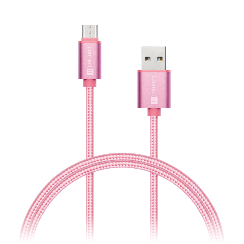 Wirez Premium USB-A -> USB-C ROSA