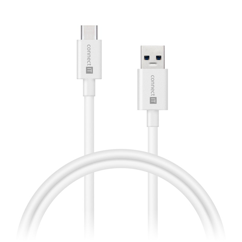 Wirez USB-A -> USB-C WEISS