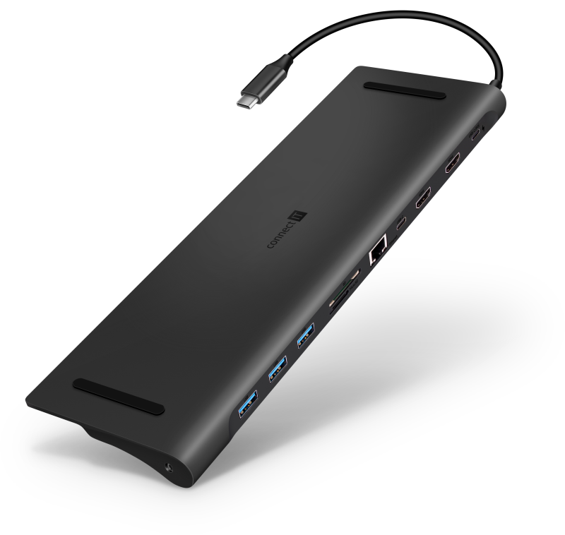 Estación de acoplamiento Multi11IN1 USB-C ANTRACITA