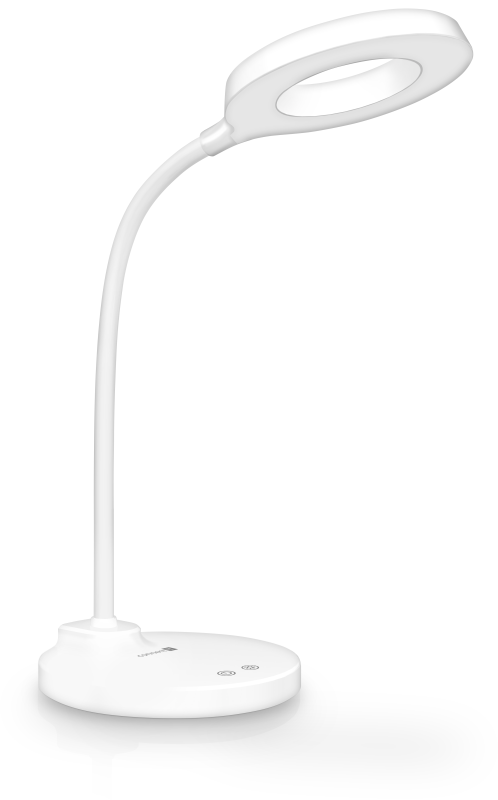 Lámpara LED de mesa GLOW, BLANCO